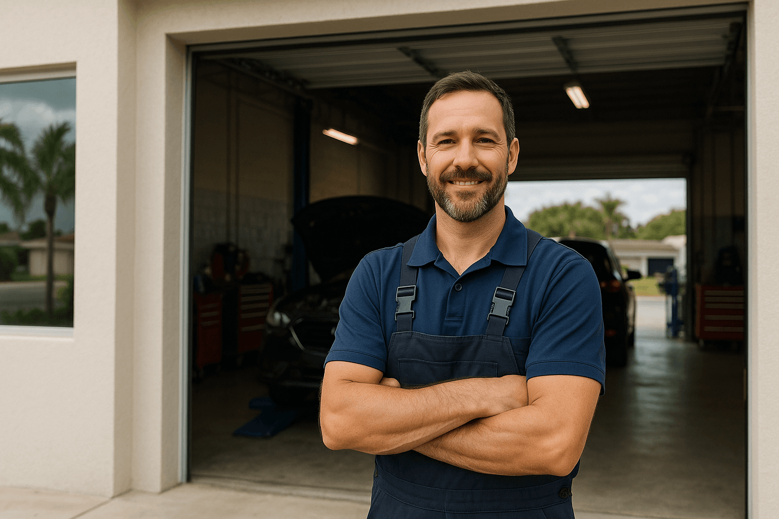 Leo's Auto Shop hero image
